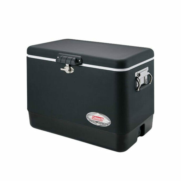 51l Classic Steel Cooler Box Black Hkcoleman